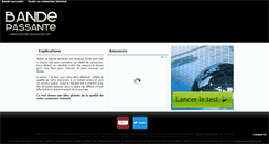 Desktop Screenshot of bande-passante.net